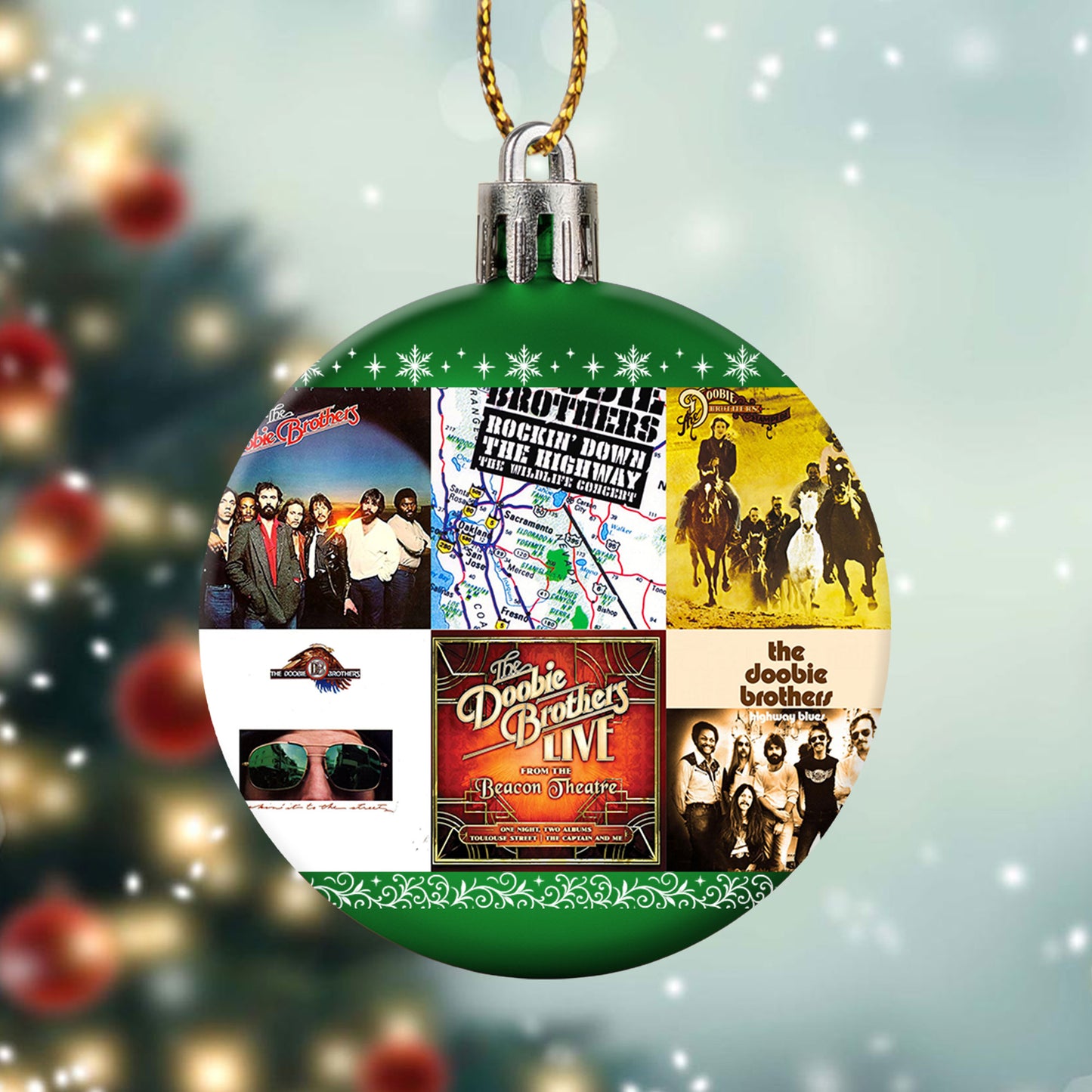 The Doobie Brothers Ball Ornament – A Classic Rock Christmas Gift
