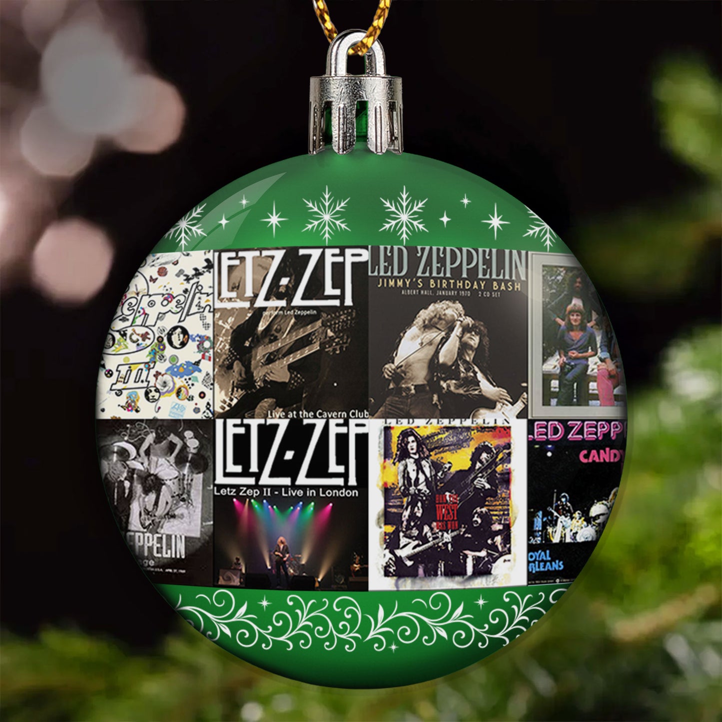 Led Zeppelin Ball Ornament – The Legends of Rock Immortalized