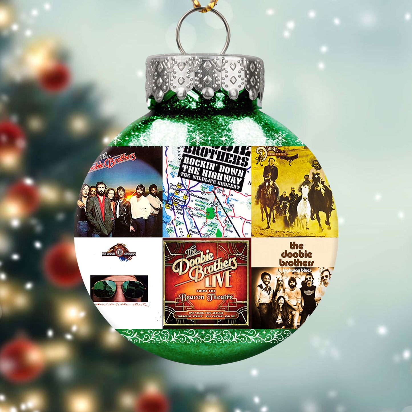 The Doobie Brothers Ball Ornament – A Classic Rock Christmas Gift