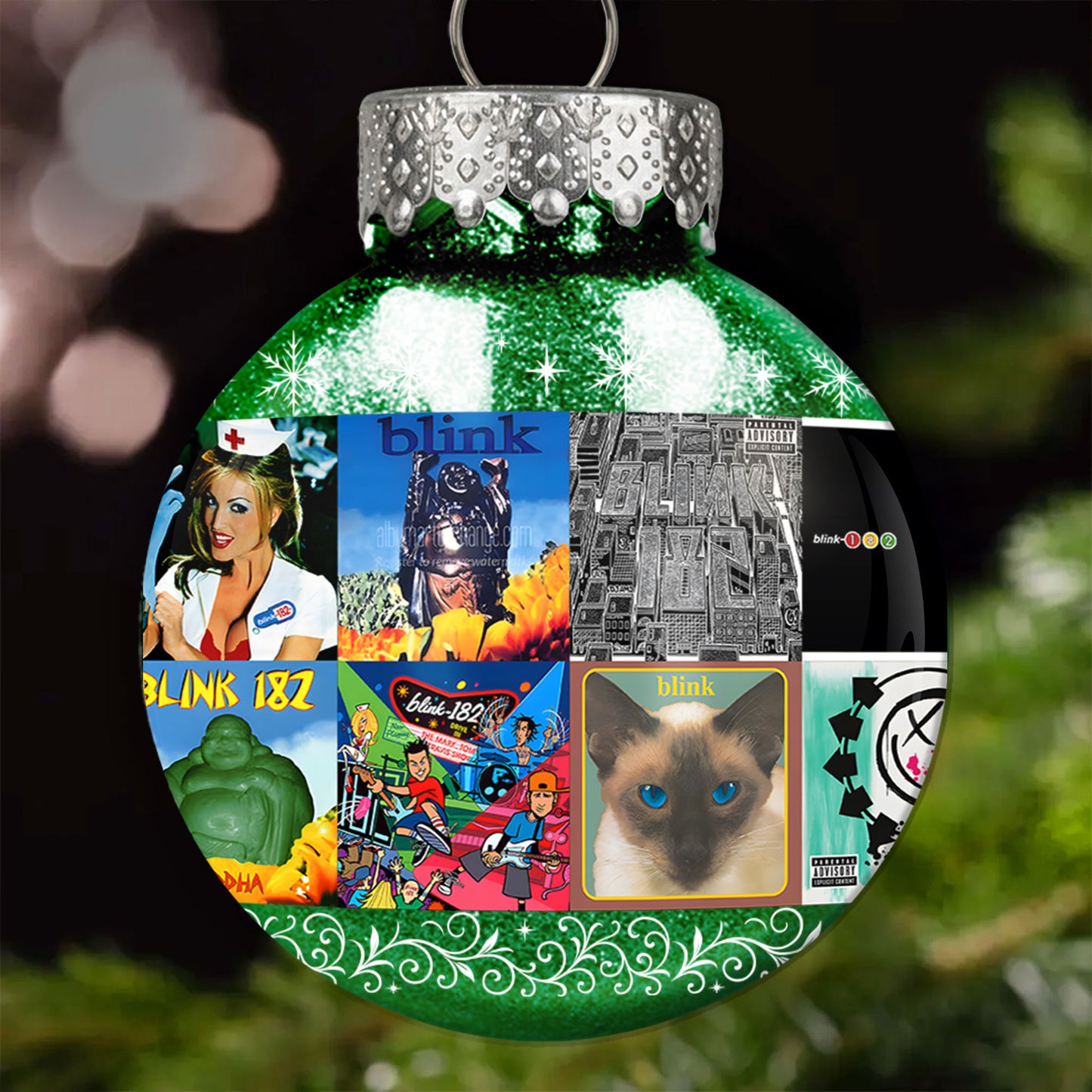 Blink-182 Ball Ornament – A Pop-Punk Holiday for the Young at Heart