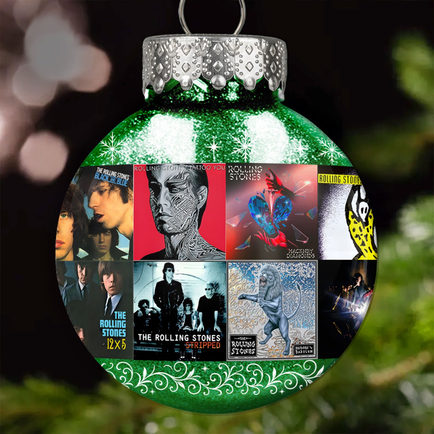 The Rolling Stones Ball Ornament – Rock ’n’ Roll Royalty for Your Tree