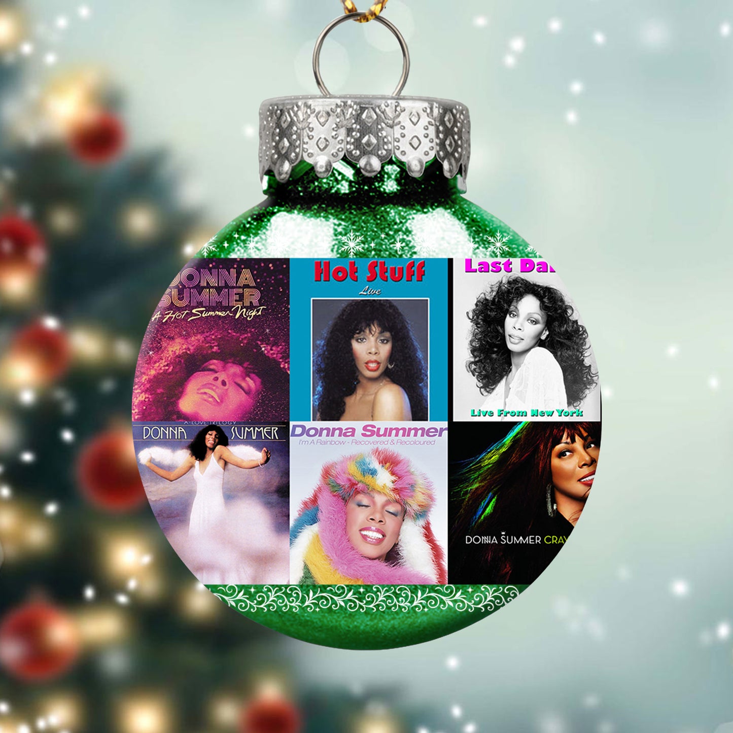 Donna Summer Ball Ornament – Disco Queen Magic for the Holidays