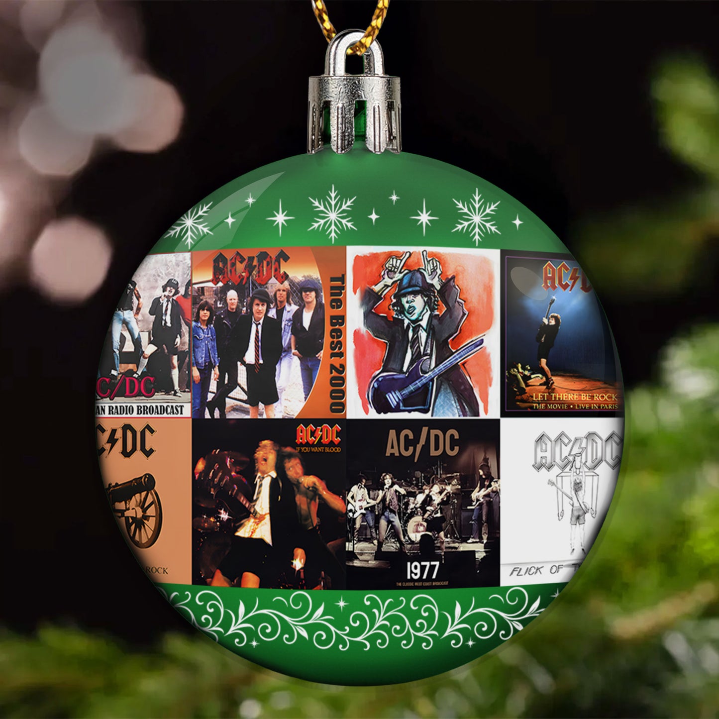 AC/DC Ball Ornament – The Ultimate Rock ’n’ Roll Christmas Gift