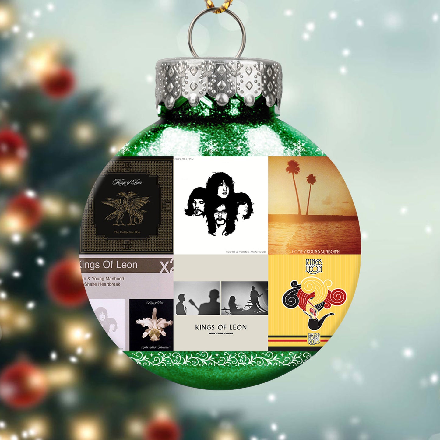 Kings of Leon Ball Ornament – Southern Rock Revival