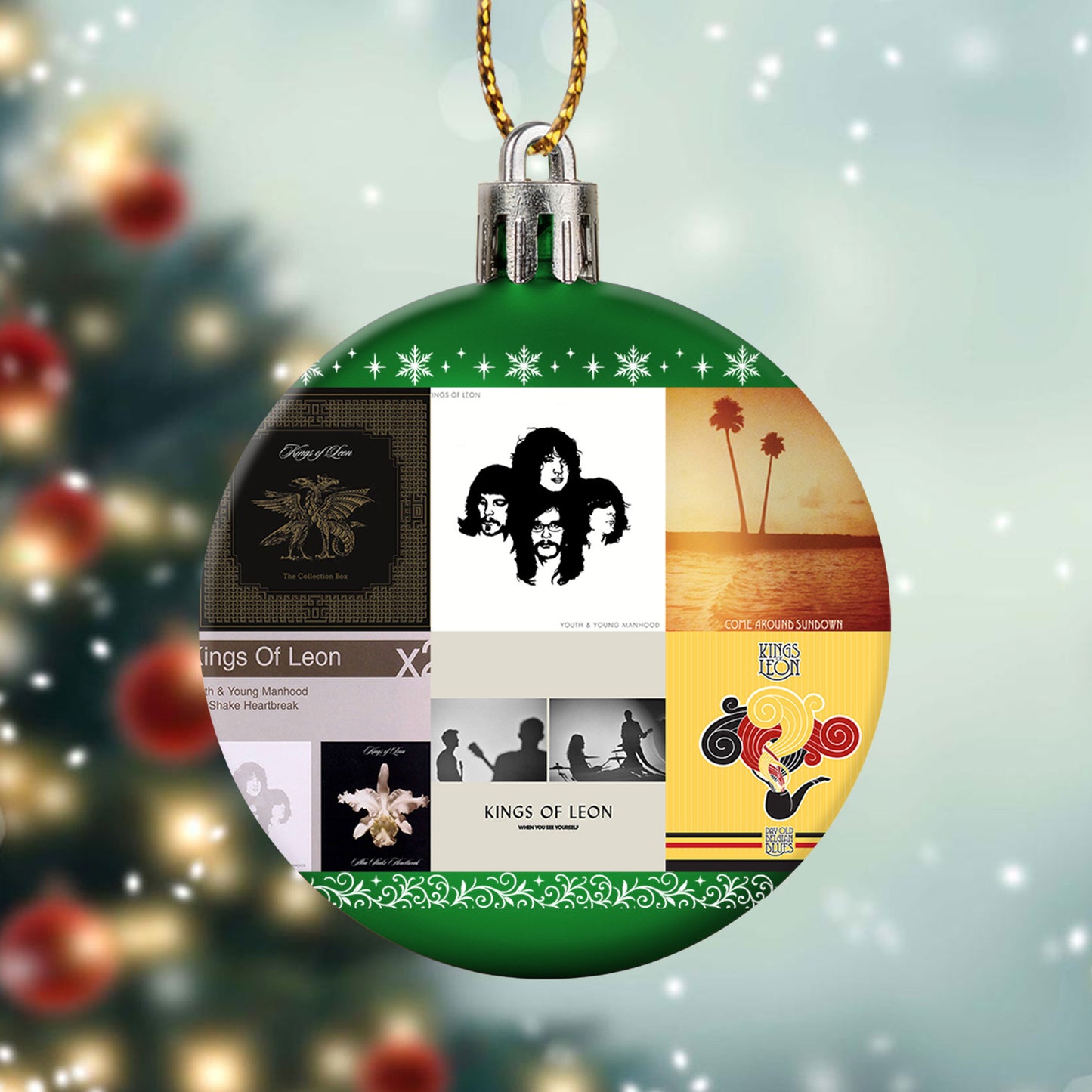 Kings of Leon Ball Ornament – Southern Rock Revival