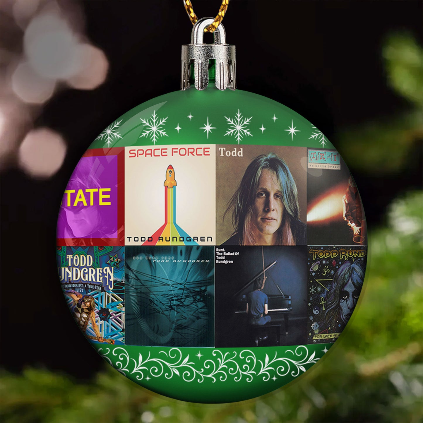 Todd Rundgren Ball Ornament – Celebrating the Artistry of a True Visionary