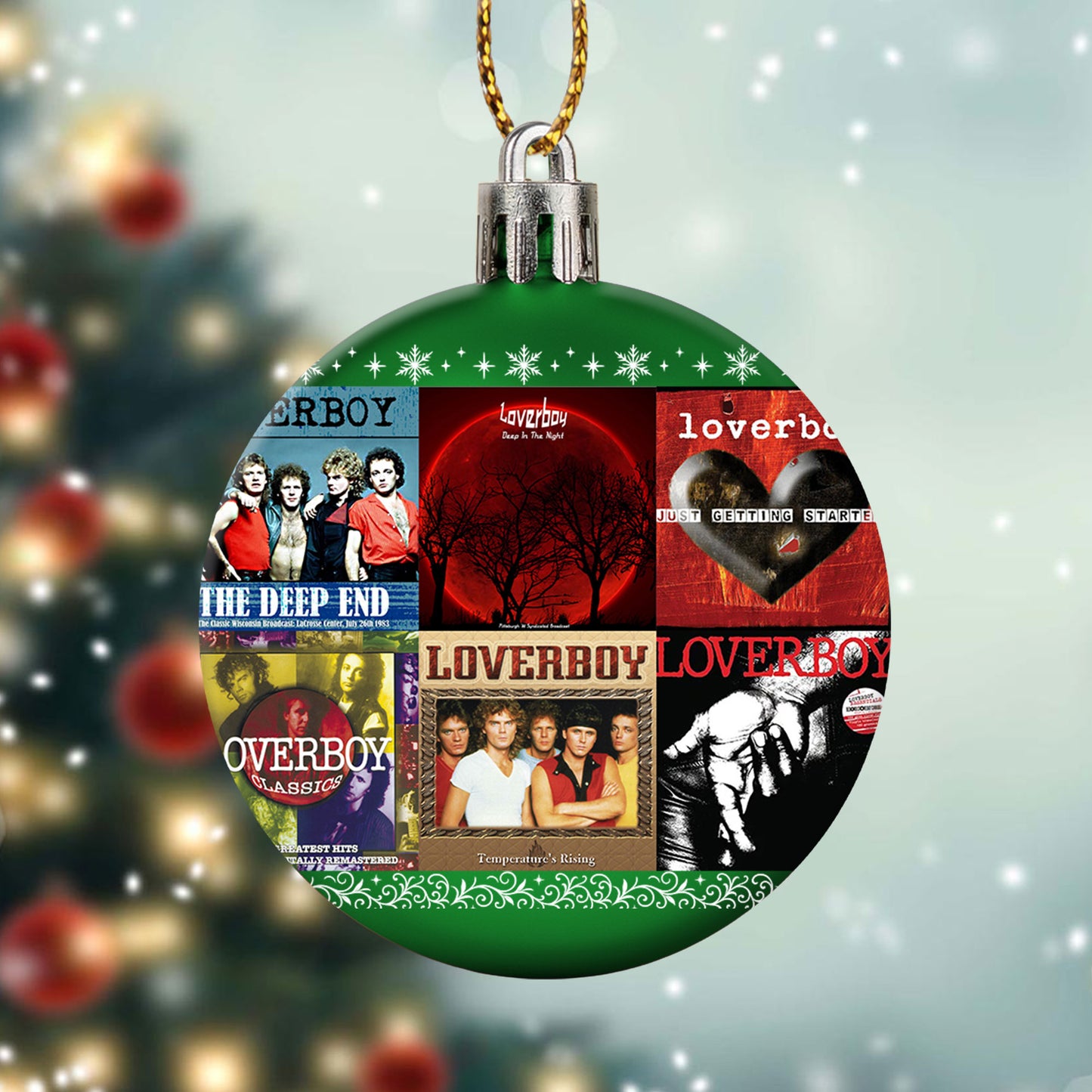 Loverboy Ball Ornament – Classic Rock Passion