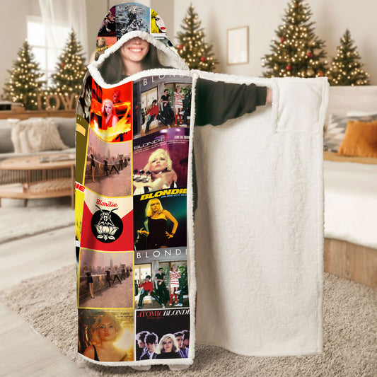 Blondie Wearable Hooded Blanket – A Cozy Flash of New Wave Nostalgia
