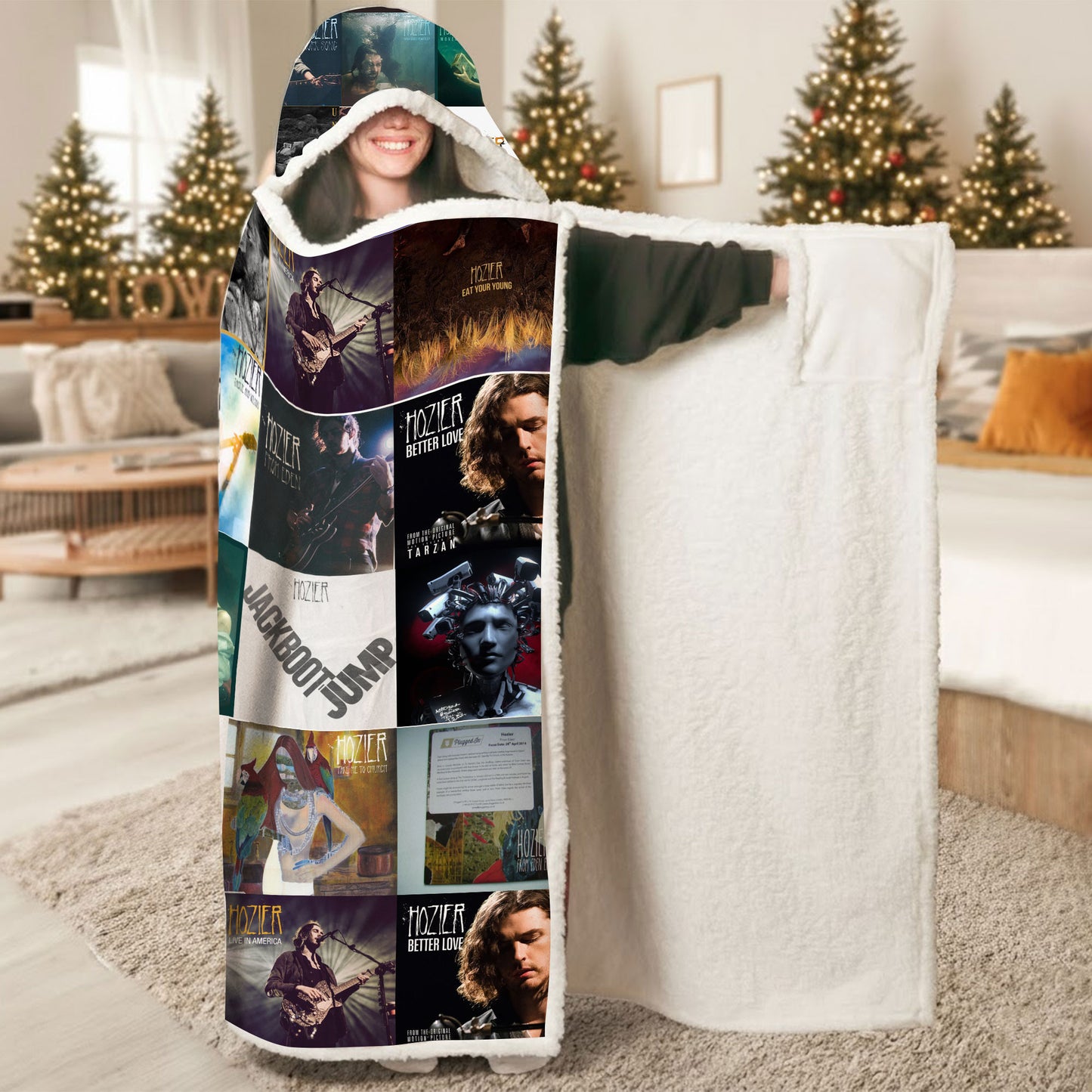 Hozier Wearable Hooded Blanket – A Warm Embrace of Soulful, Modern Nostalgia
