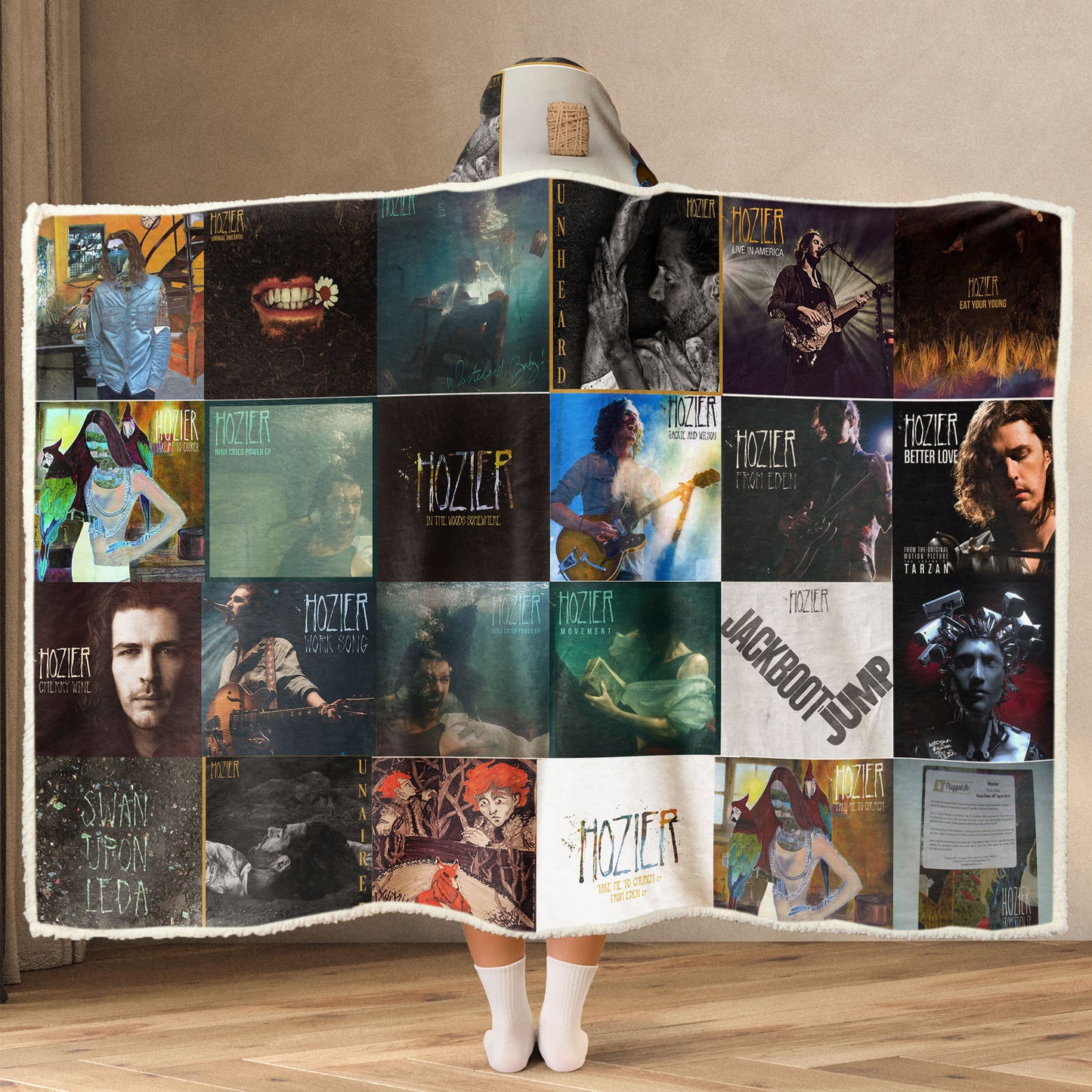 Hozier Wearable Hooded Blanket – A Warm Embrace of Soulful, Modern Nostalgia