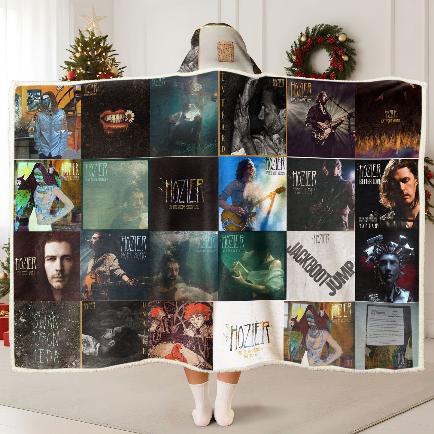 Hozier Wearable Hooded Blanket – A Warm Embrace of Soulful, Modern Nostalgia
