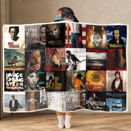 Bruce Springsteen Wearable Hooded Blanket – The Heartland Sound of an American Legend