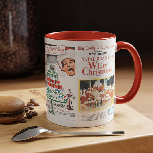 White Christmas Movie Poster Coffee Accent Mug – Classic Holiday Film Collectible