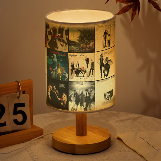 Fleetwood Mac Album Cover Table Fabric Lamp – Classic Rock Collector’s Piece