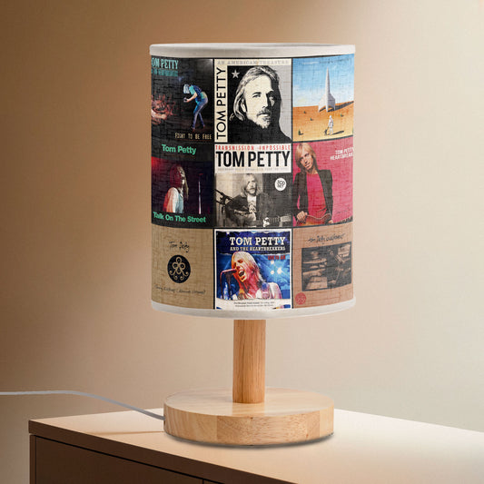 Tom Petty Album Cover Lamp – Classic Rock Americana Table Light