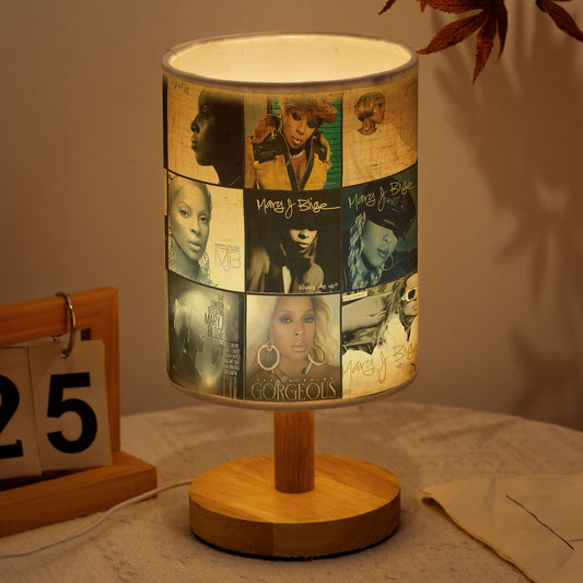 Mary J. Blige Album Art Fabric Lamp – R&B & Soul Music Home Decor