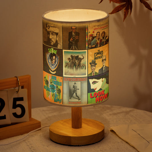 ✨ Elvis Costello Album Art Decorative Fabric Lamp