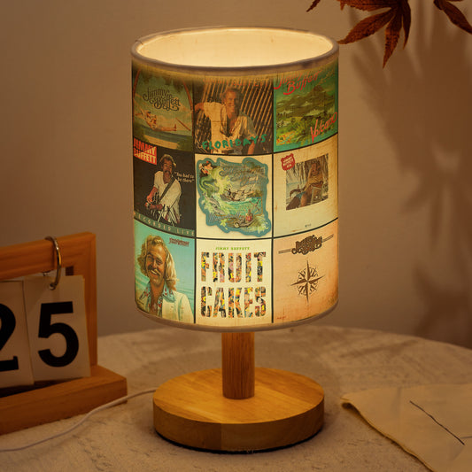 Jimmy Buffett Album Art Decorative Fabric Lamp