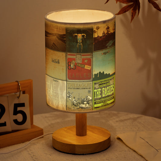 The Eagles Album Art Table Lamp – Classic Rock Legacy Glow