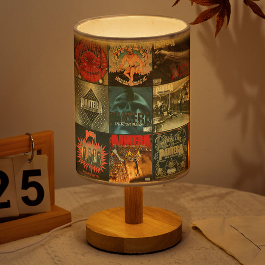 Pantera Album Collage Lamp – Heavy Metal Band Decor for Rock Fans