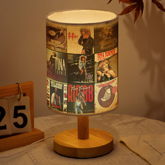 Tina Turner Album Cover Lamp – Handmade Retro Music Lamp for Soul & Rock Lovers