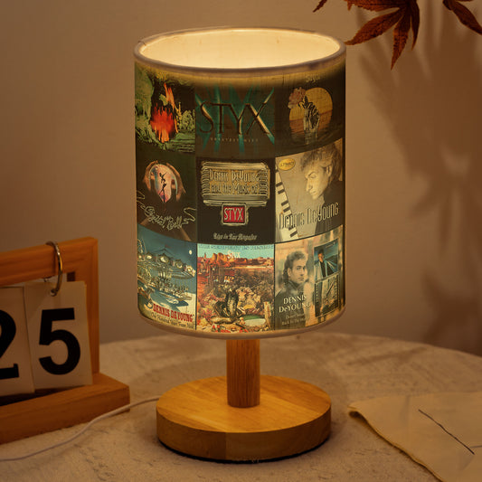 Styx & Dennis DeYoung Album Cover Lamp – Handmade Classic Rock Décor Light