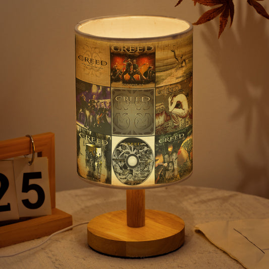 Creed Album Collage Lamp – 2000s Rock Legends Home Decor Light
