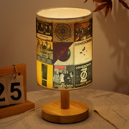 Shinedown Fabric Lamp – Modern Rock Energy