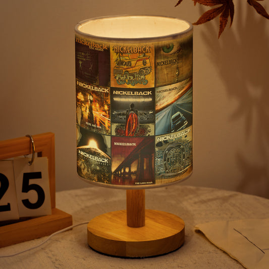 Nickelback Fabric Lamp – Rock Ballad Memories