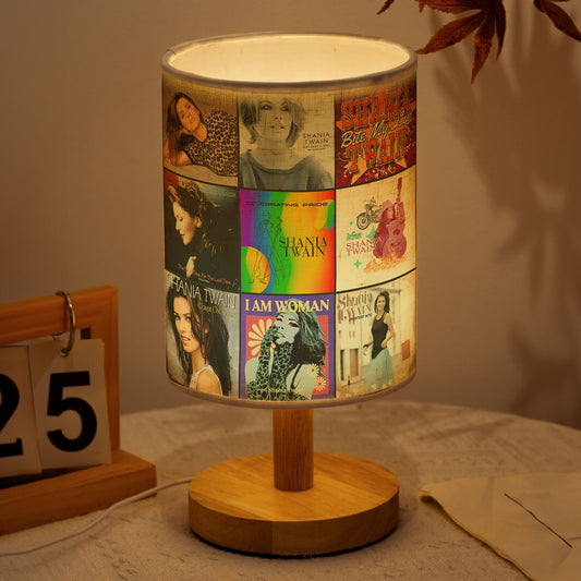 Shania Twain Album Art Lamp – Country Pop Music Lamp for Fans & Retro Home Décor