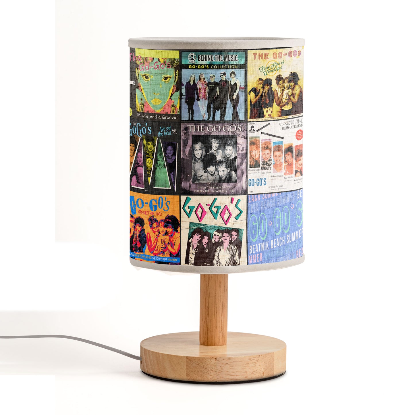 The Go-Go’s Album Art Lamp – 80s Rock Girl Band Lamp for Retro Music Lovers