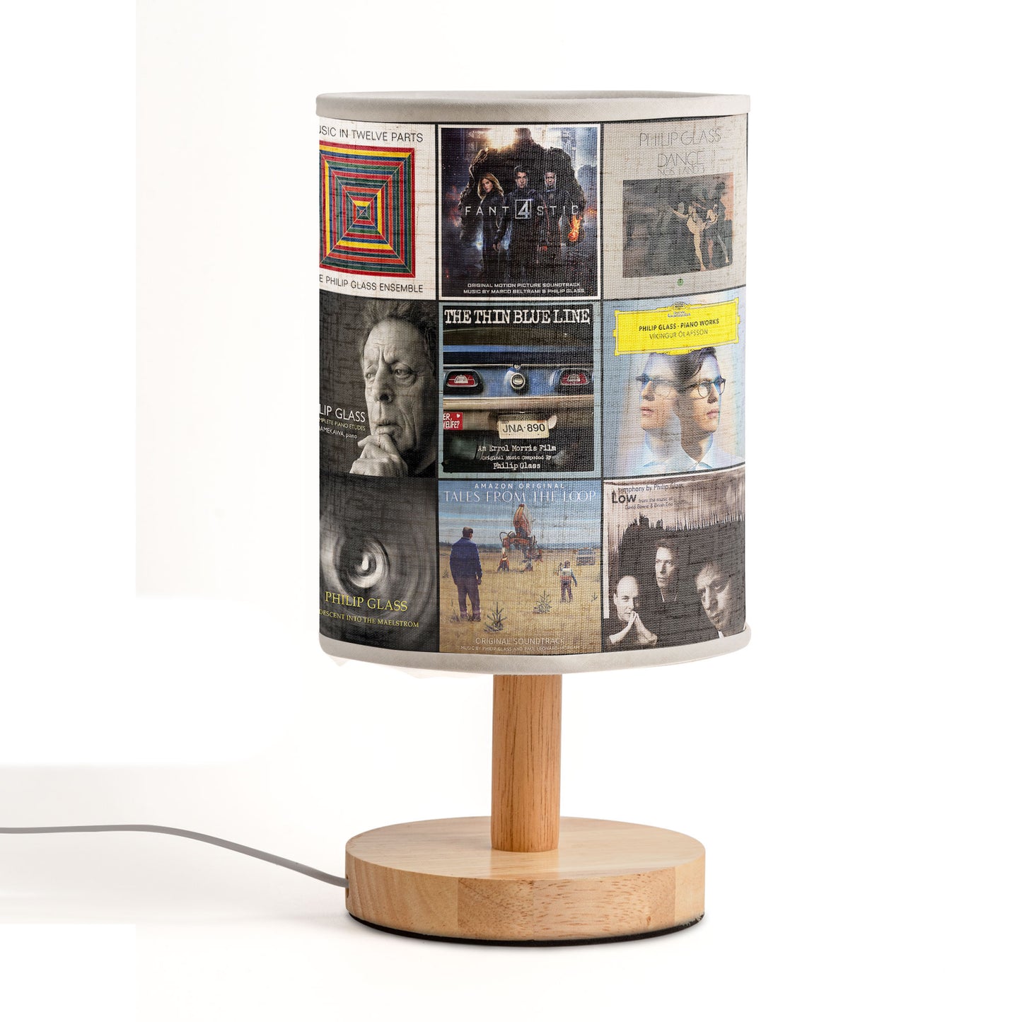 Philip Glass Lamp – Minimalist Light for Modern Minds 🎶✨