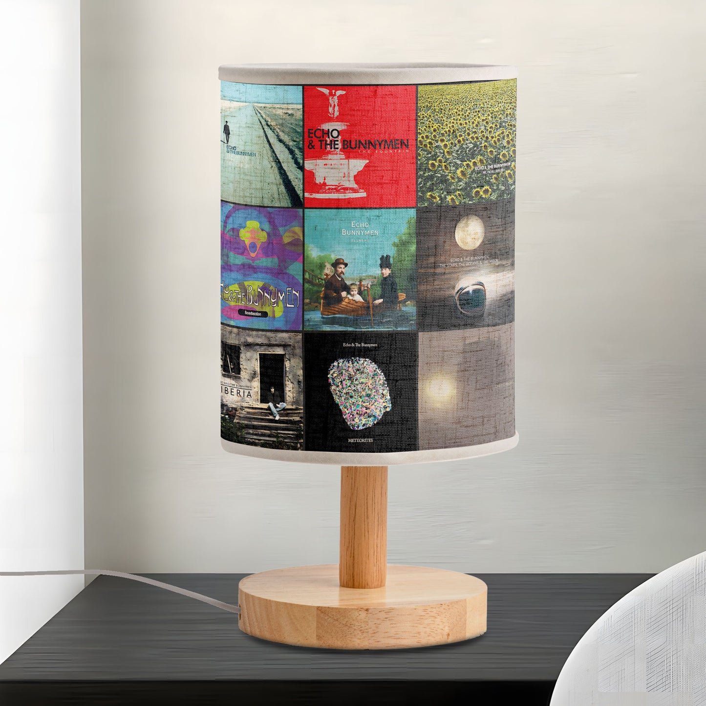 Echo & The Bunnymen Fabric Lamp – Dreamy Glow for 80s Soul Seekers