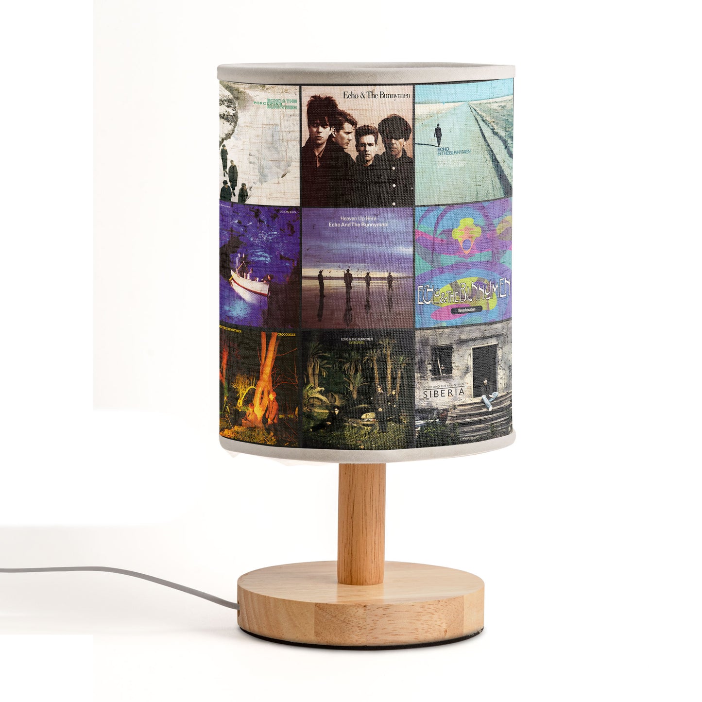 Echo & The Bunnymen Fabric Lamp – Dreamy Glow for 80s Soul Seekers