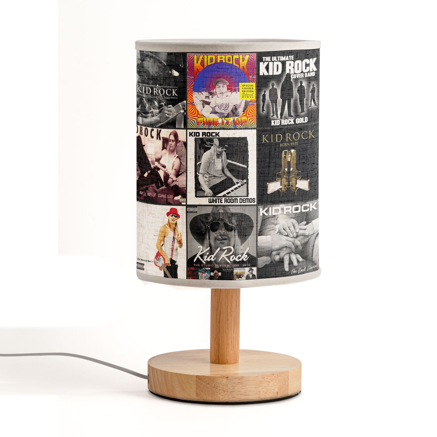 Kid Rock Fabric Lamp – Light Up Your Space with Rebel Energy