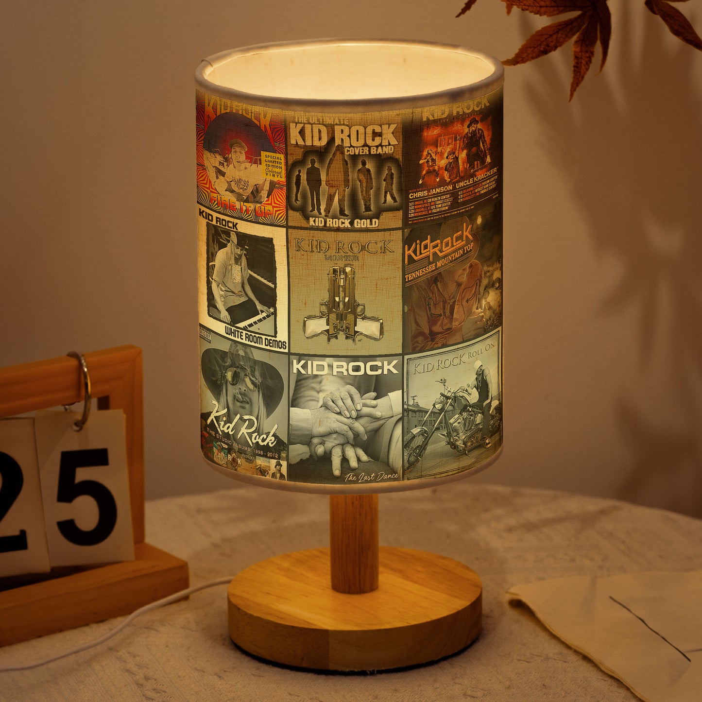 Kid Rock Fabric Lamp – Light Up Your Space with Rebel Energy