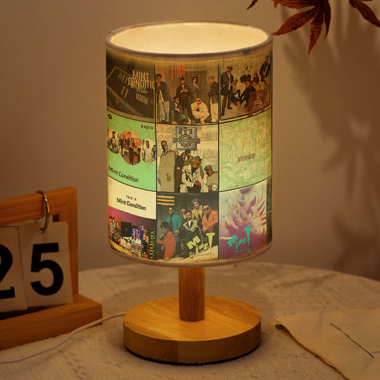 Mint Condition Album Cover Table Lamp – Retro Soul R&B Music Decor