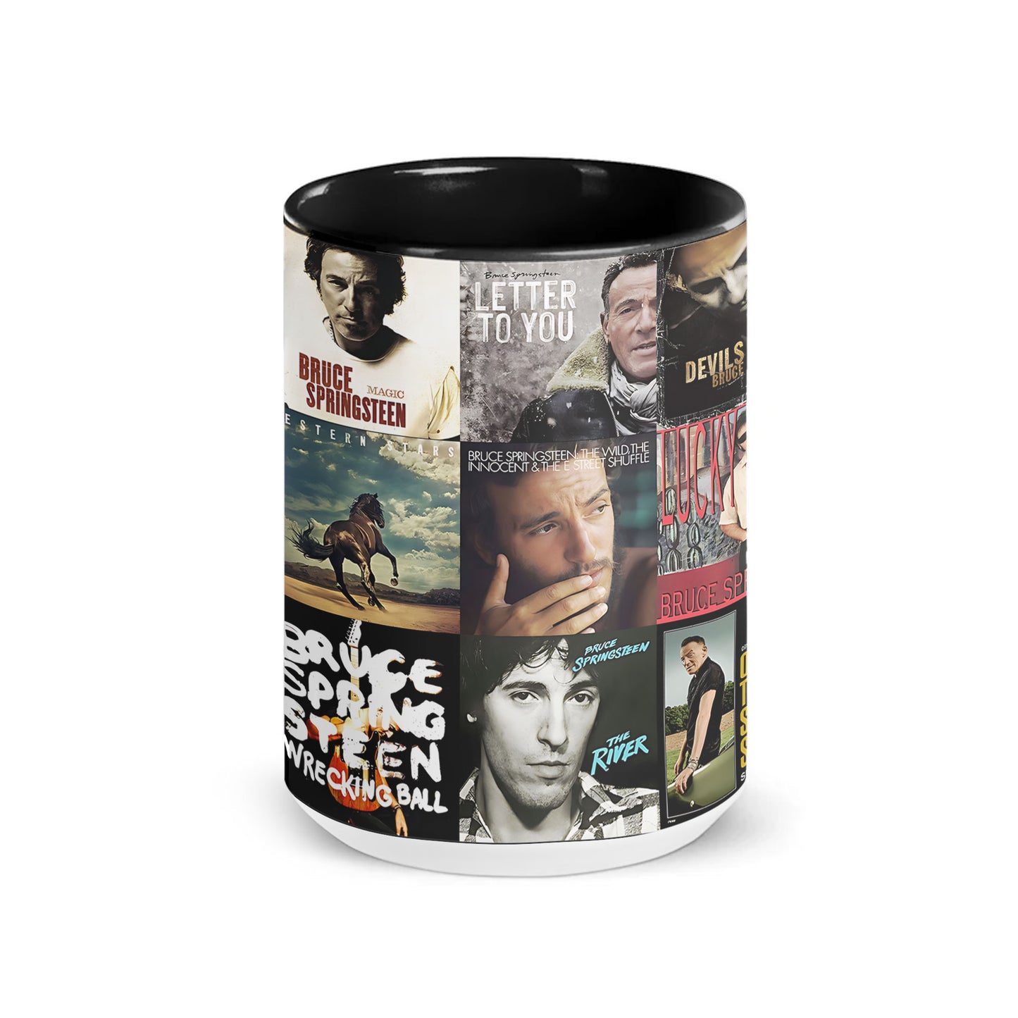 Bruce Springsteen Accent Mug – Classic Rock Nostalgia Gift for Fans