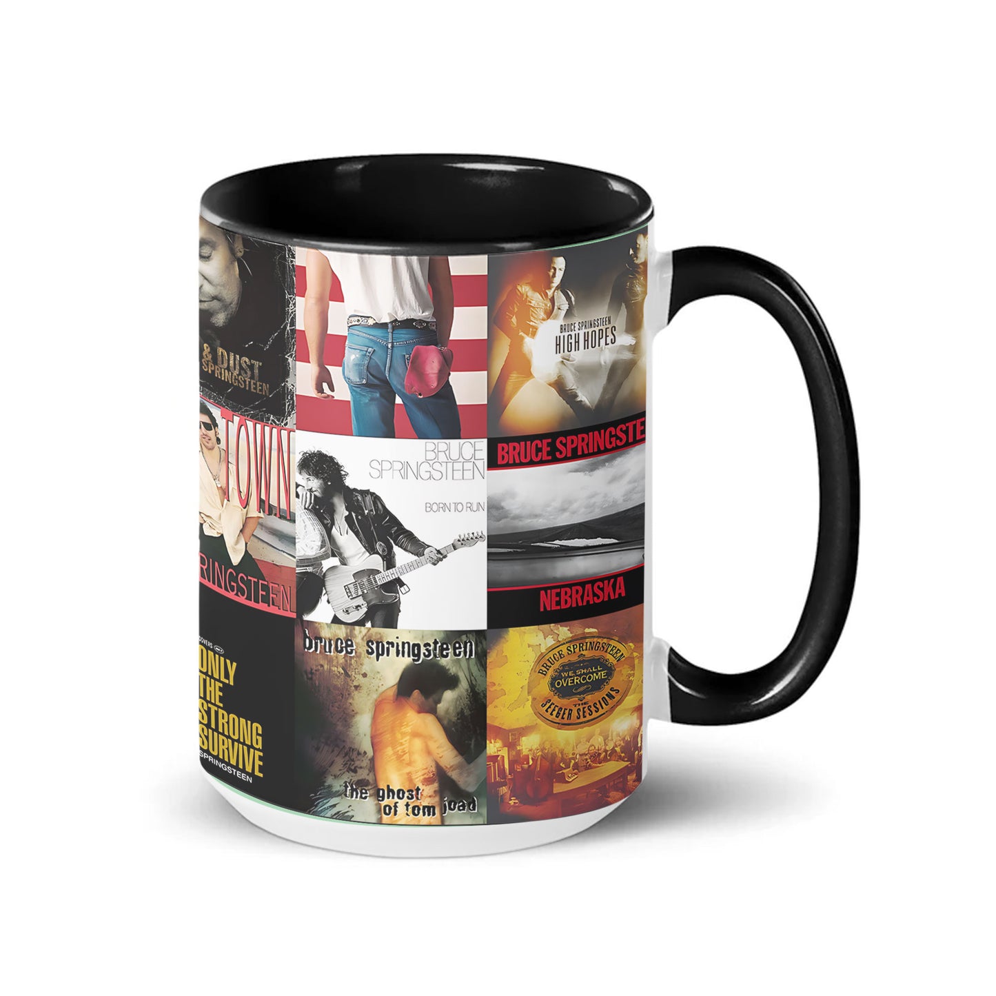 Bruce Springsteen Accent Mug – Classic Rock Nostalgia Gift for Fans