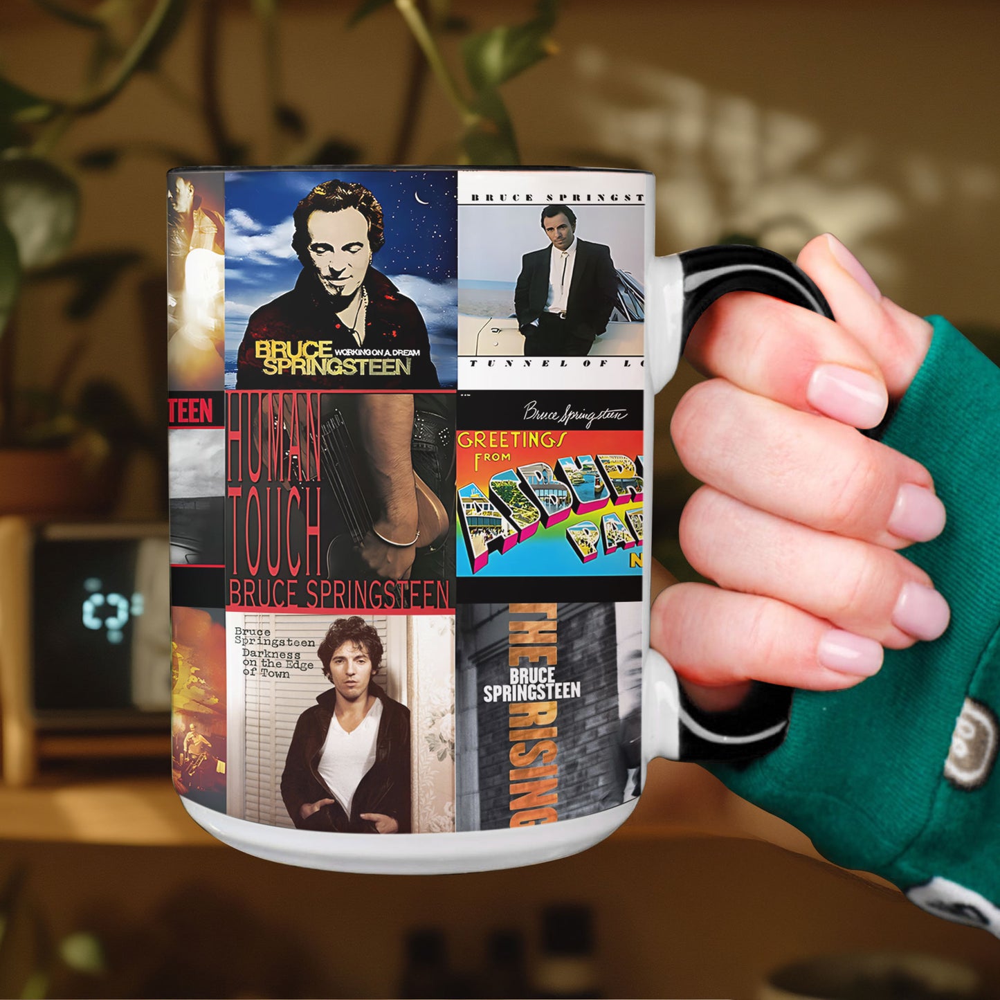 Bruce Springsteen Accent Mug – Classic Rock Nostalgia Gift for Fans