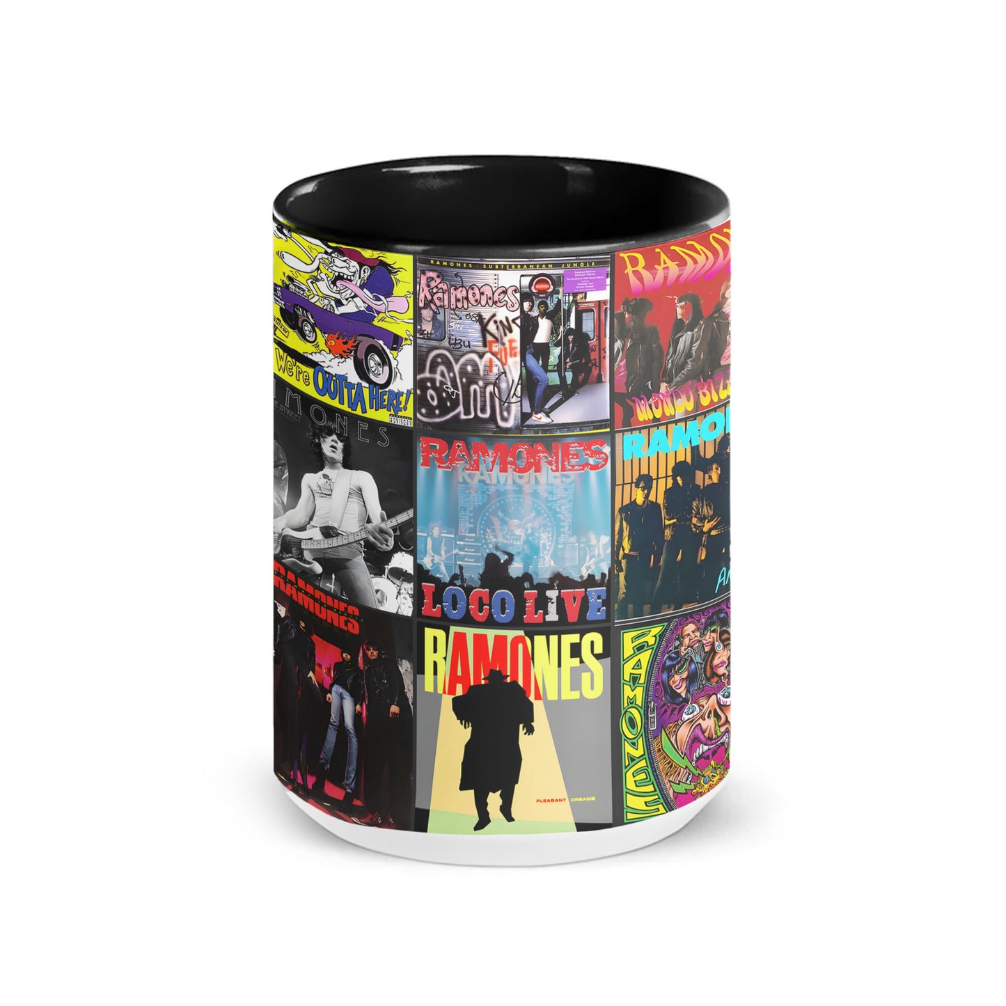 Ramones Accent Mug – Punk Spirit, Timeless Energy