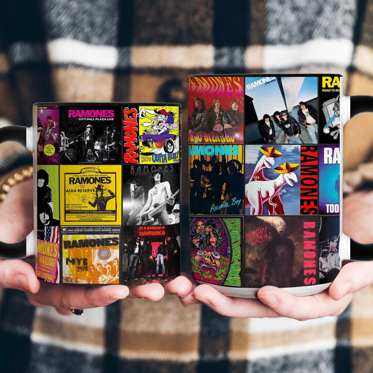 Ramones Accent Mug – Punk Spirit, Timeless Energy