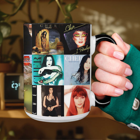 Cher Accent Mug – Believe in Timeless Glamour