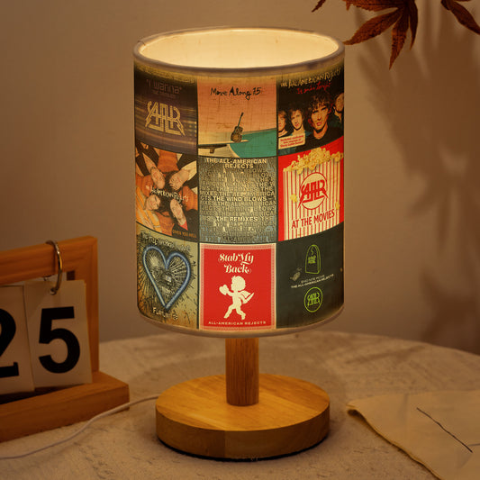 The All-American Rejects Fabric Lamp – Light Up Your Nights with Rock Memories