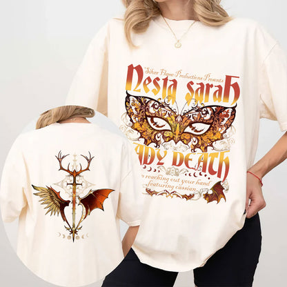 Lady Death – Masked Elegance Graphic Tee