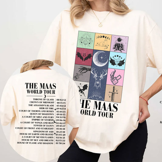 "The Maas World Tour" Fantasy Book Tribute Tee
