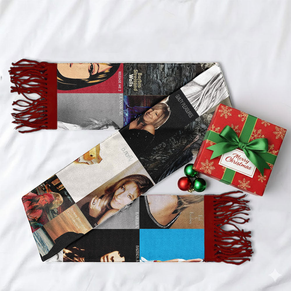 Barbra Streisand Scarf – A Timeless Tribute to an Iconic Voice