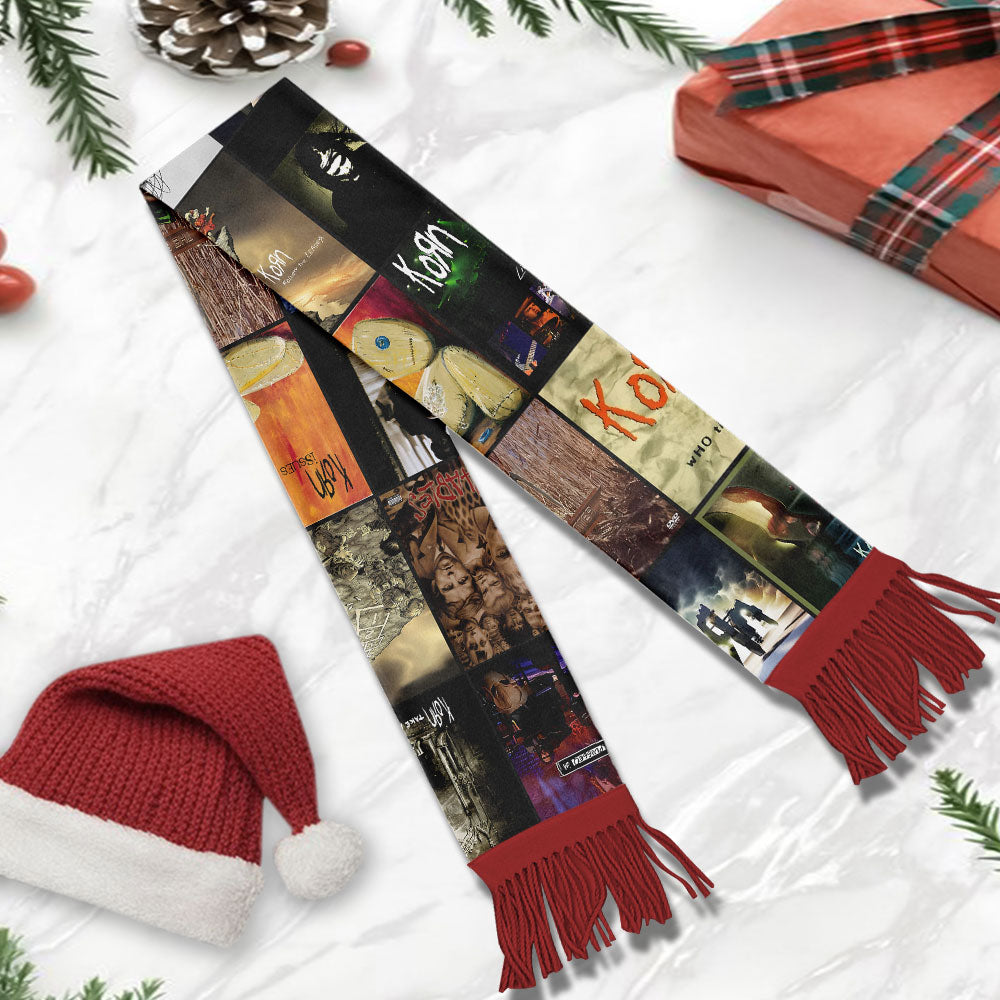 Korn Scarf – A Bold Tribute to Nu-Metal Icons