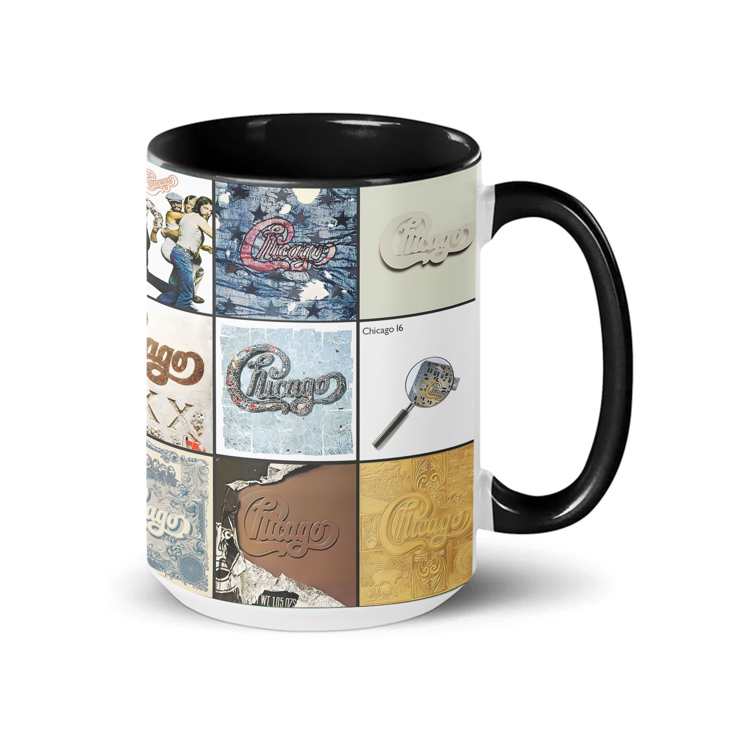 Chicago Band Album Art Accent Mug