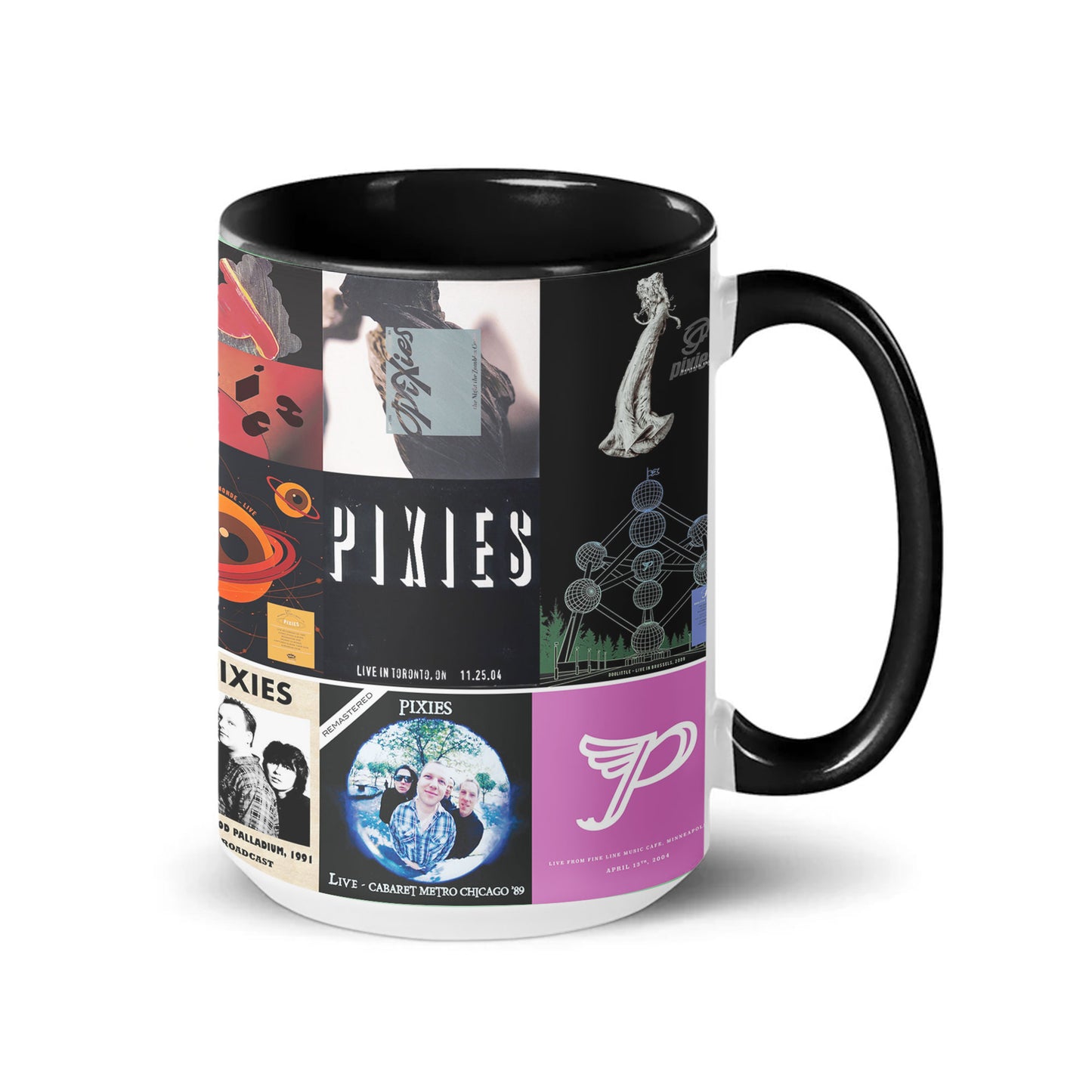 Pixies Accent Mug – Classic Album Cover Collage Gift